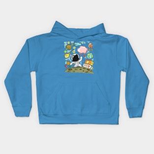 Astronaut Theme Kids Hoodie